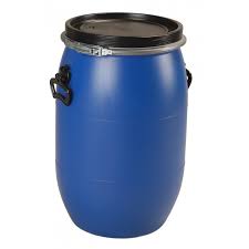 plastic drums